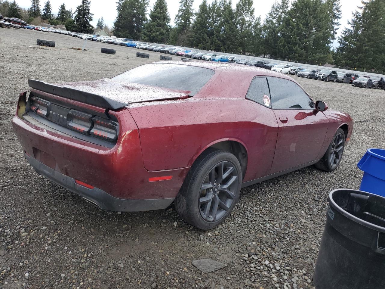 Image 3 of 2019 DODGE CHALLENGER SXT 2019 with VIN 2C3CDZAG1KH617590