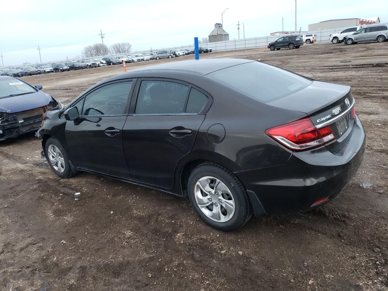 Изображение 2 2014 HONDA CIVIC LX 2014 с VIN 2HGFB2F5XEH518592
