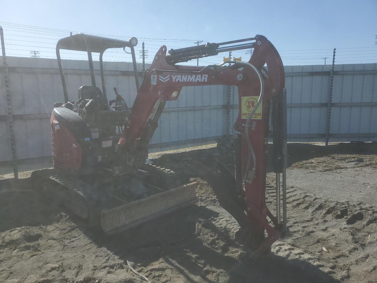 Изображение 1 2022 YANM TRACKHOE 2022 с VIN YMRV1025KNAJAG661