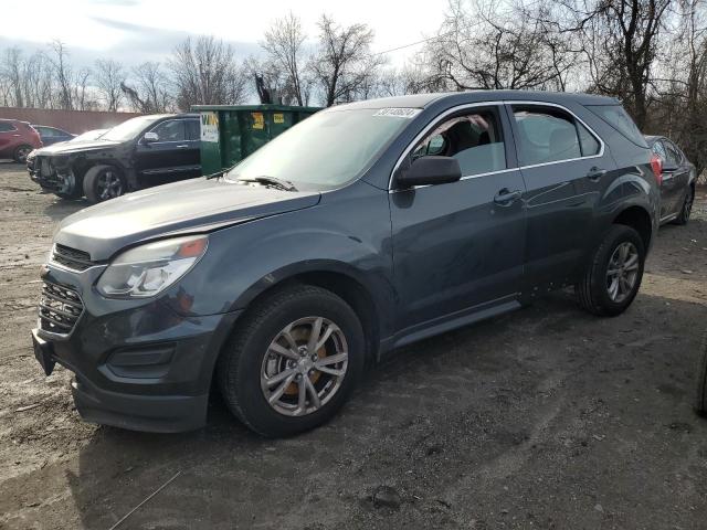 Image 1 of 2017 CHEVROLET EQUINOX LS 2017 with VIN 2GNFLEEK4H6266866