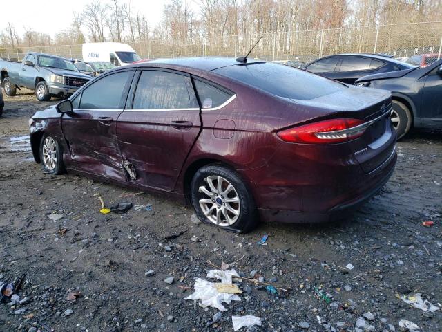 Image 2 of 2017 FORD FUSION S 2017 with VIN 3FA6P0G75HR199007