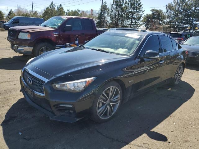 Image 1 of 2014 INFINITI Q50 HYBRID PREMIUM 2014 with VIN JN1AV7AR2EM703341