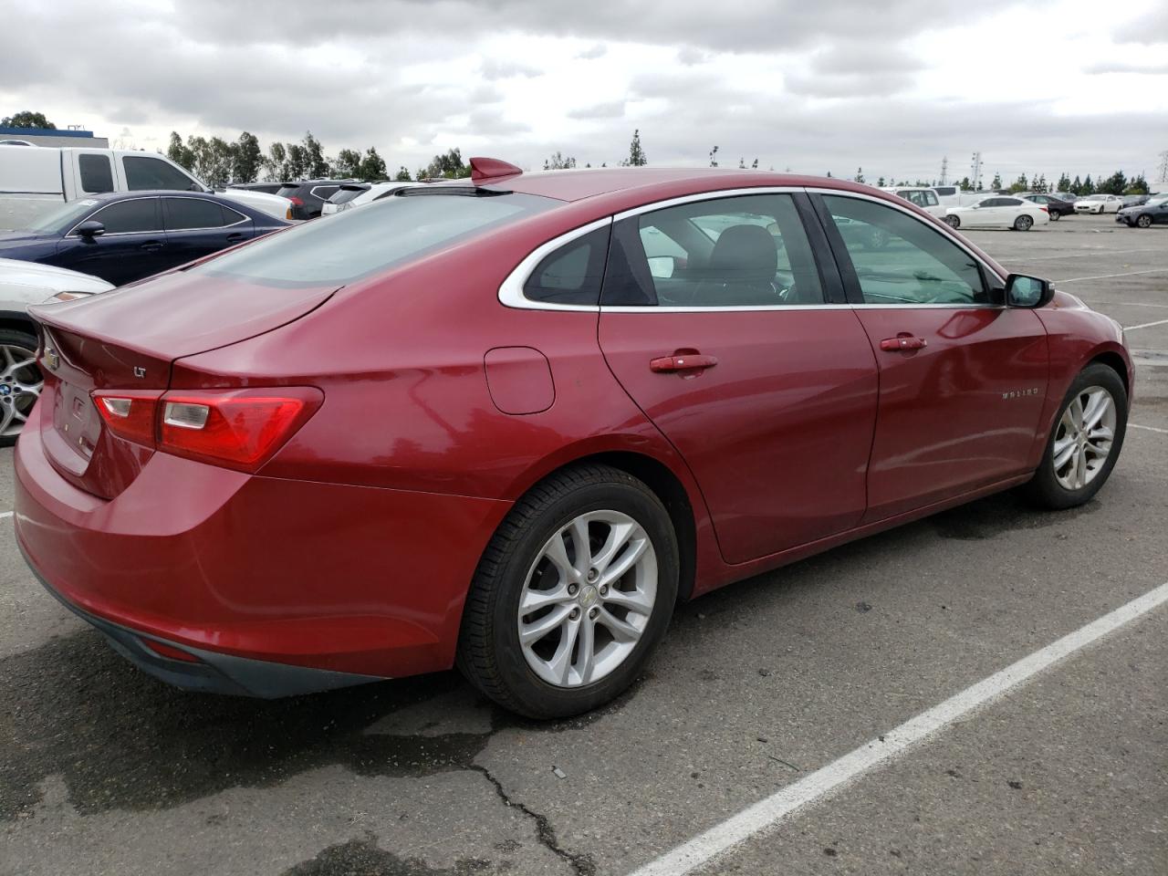 Image 3 of 2017 CHEVROLET MALIBU LT 2017 with VIN 1G1ZE5ST6HF155487