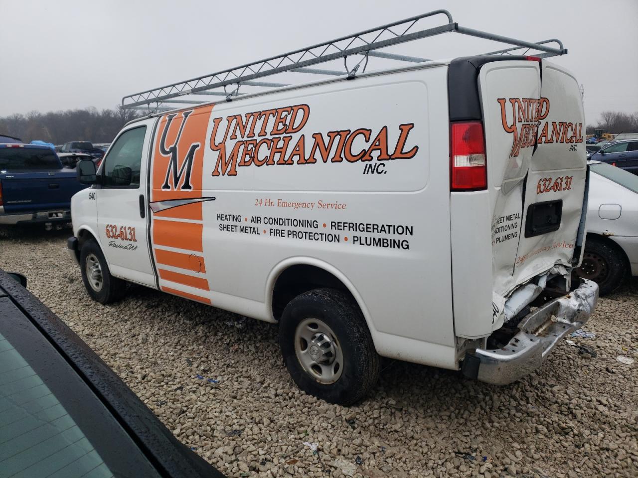 Изображение 2 2015 CHEVROLET EXPRESS G2500  2015 с VIN 1GCWGFCF1F1243554