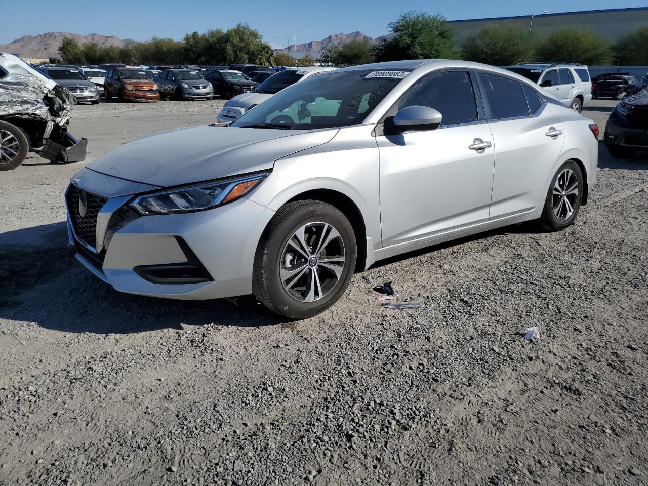 Image 1 of 2022 NISSAN SENTRA SV 2022 with VIN 3N1AB8CV4NY231391
