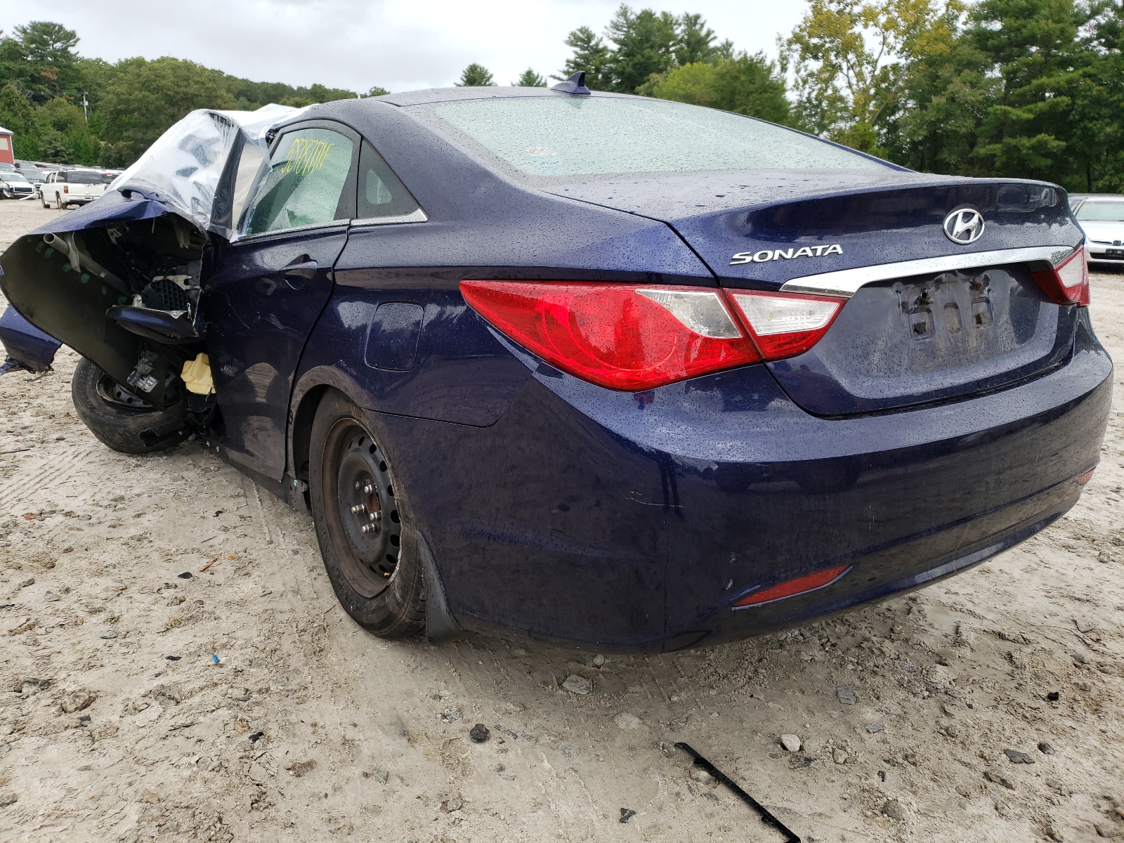 Image 3 of 2012 HYUNDAI SONATA GLS 2012 with VIN 5NPEB4AC3CH495429