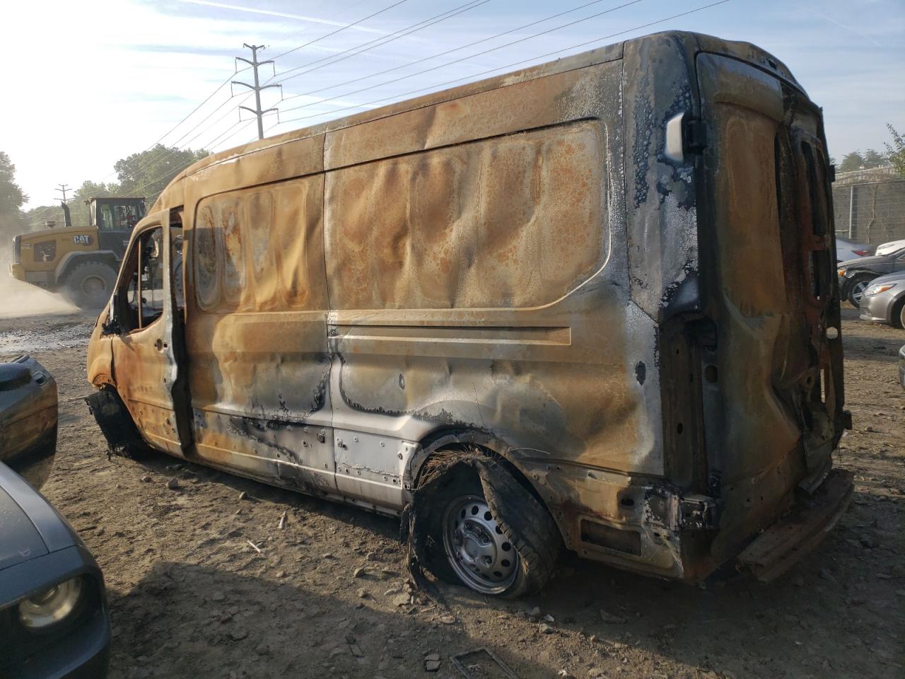 Image 2 of 2022 FORD TRANSIT T-250 2022 with VIN 1FTBR2C86NKA64311