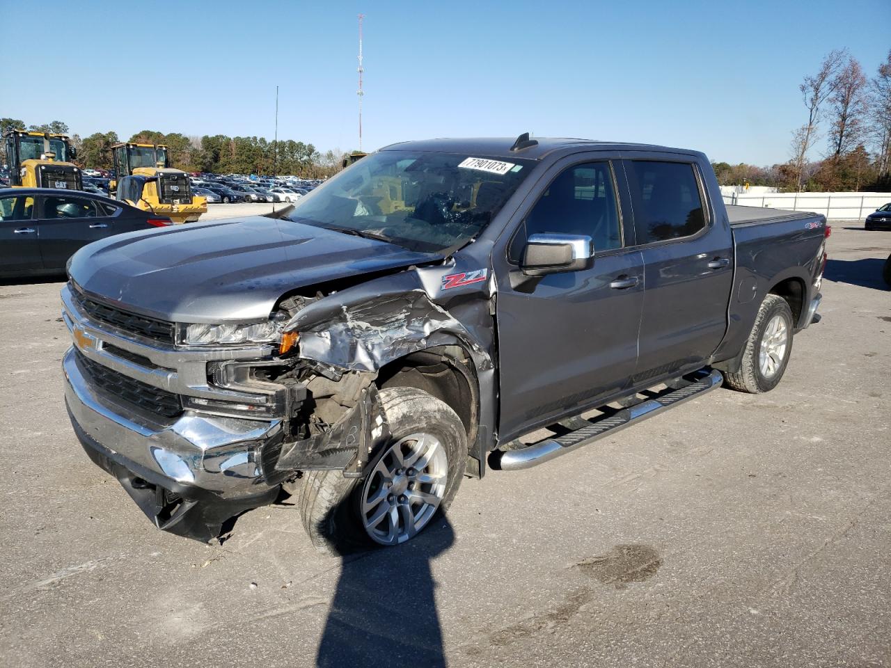 Изображение 1 2019 CHEVROLET SILVERADO K1500 LT 2019 с VIN 3GCUYDEDXKG145087