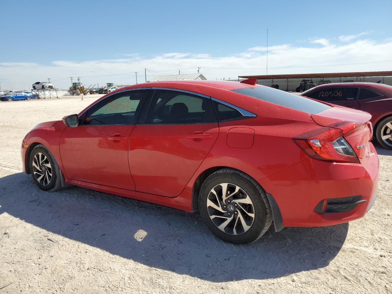 Image 2 of 2017 HONDA CIVIC EX 2017 with VIN 2HGFC2F73HH502432