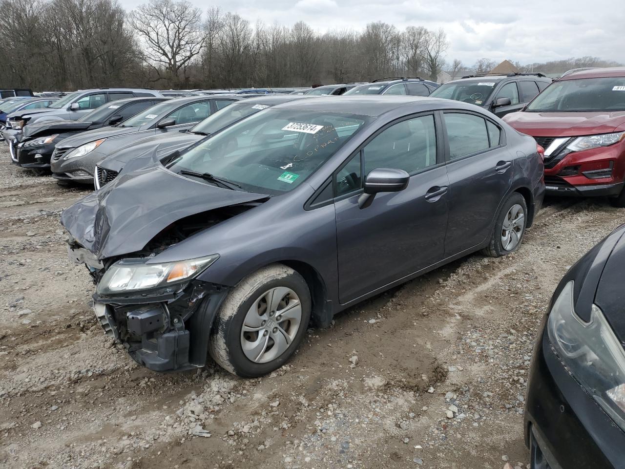 Изображение 1 2014 HONDA CIVIC LX 2014 с VIN 19XFB2F57EE215487