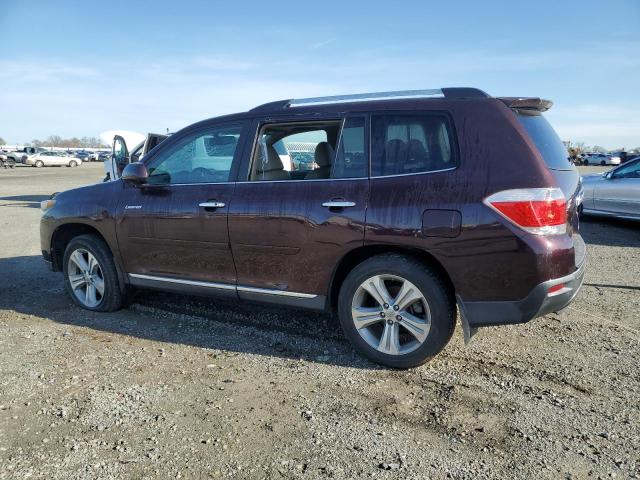 Image 2 of 2012 TOYOTA HIGHLANDER LIMITED 2012 with VIN 5TDDK3EH4CS161223