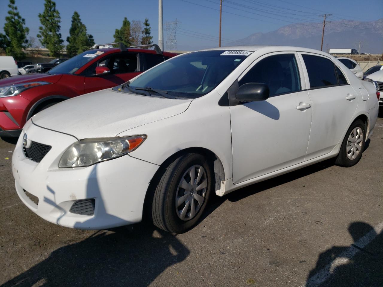 Image 1 of 2009 TOYOTA COROLLA BASE 2009 with VIN 1NXBU40E99Z008549