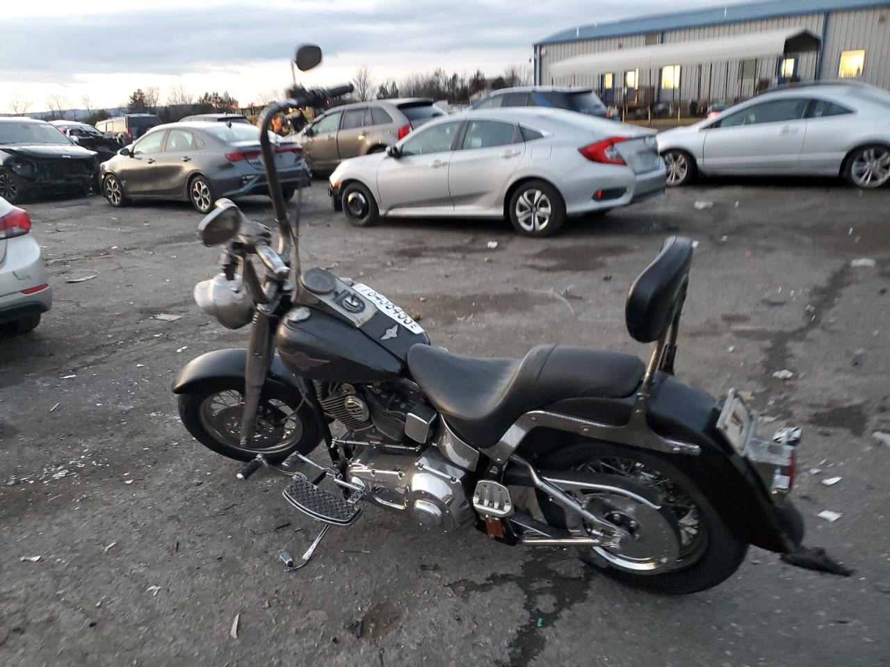 Image 3 of 2000 HARLEY-DAVIDSON FLSTF  2000 with VIN 1HD1BMY19YY075889