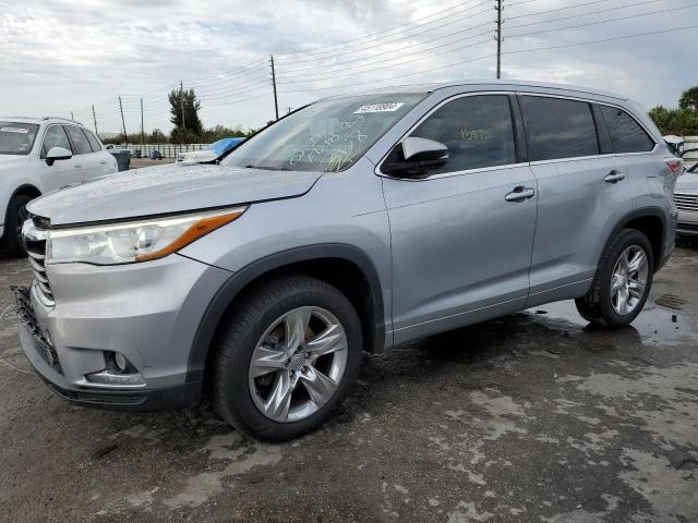 Obraz 1 z 2014 TOYOTA HIGHLANDER LIMITED 2014 z VIN 5TDYKRFH6ES013158
