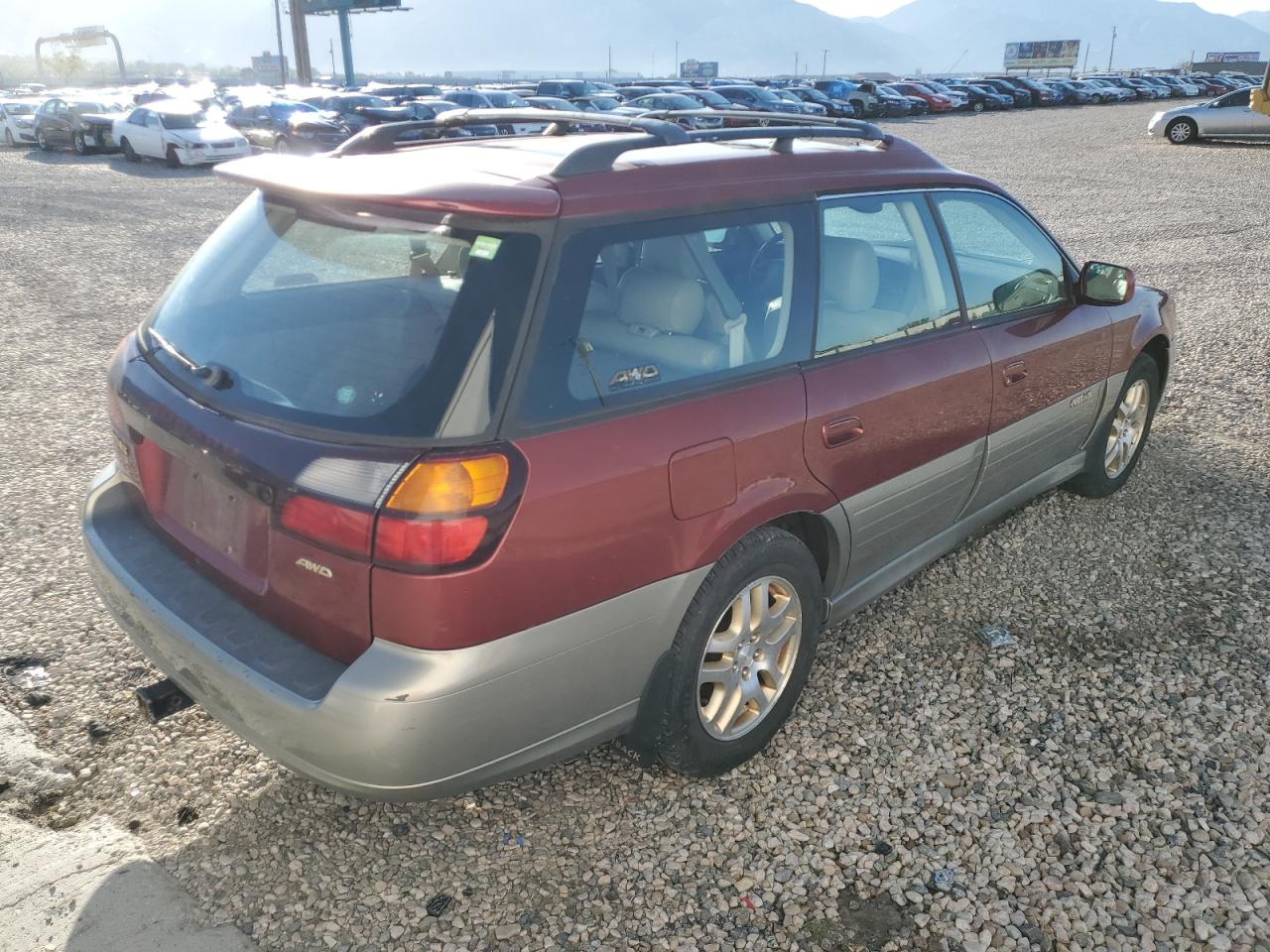 Изображение 3 2002 SUBARU LEGACY OUTBACK LIMITED 2002 с VIN 4S3BH686427603217