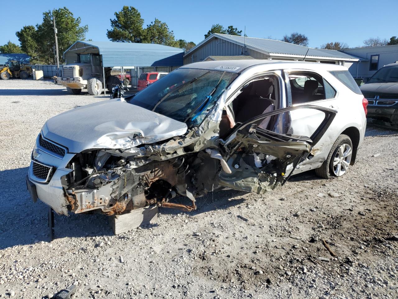 Image 1 of 2013 CHEVROLET EQUINOX LS 2013 with VIN 2GNALBEK1D6394372
