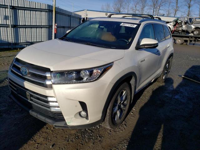 Obraz 1 z 2018 TOYOTA HIGHLANDER HYBRID LIMITED 2018 z VIN 5TDDGRFHXJS040356