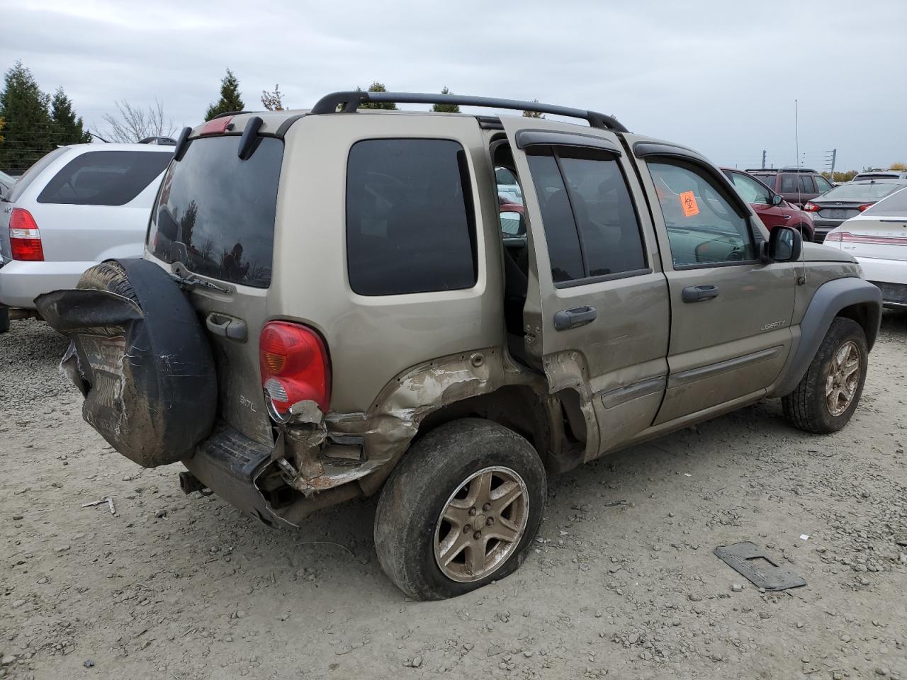 Image 3 of 2004 JEEP LIBERTY SPORT 2004 with VIN 1J4GL48K04W142042