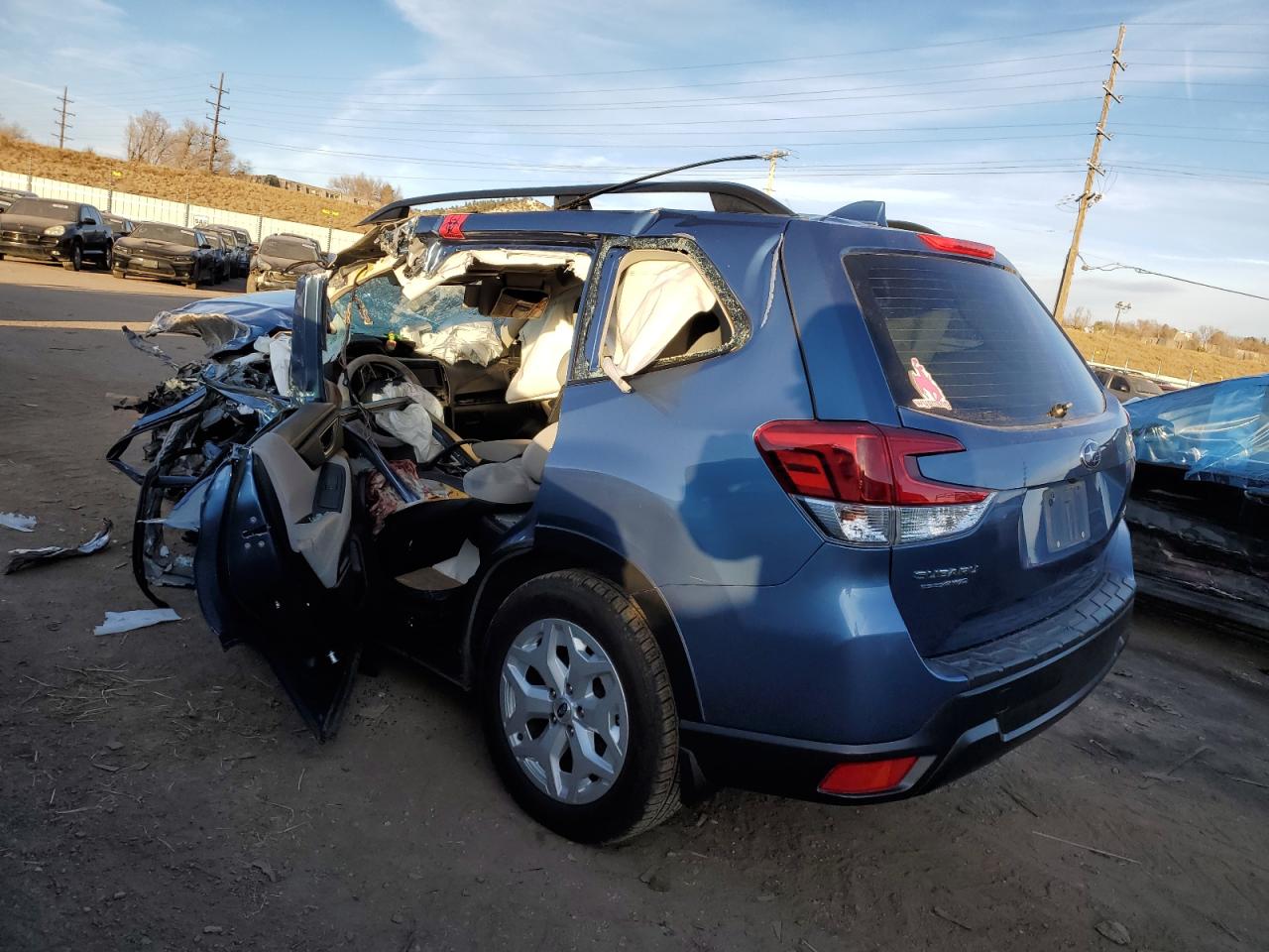 Image 2 of 2019 SUBARU FORESTER  2019 with VIN JF2SKACC2KH418144