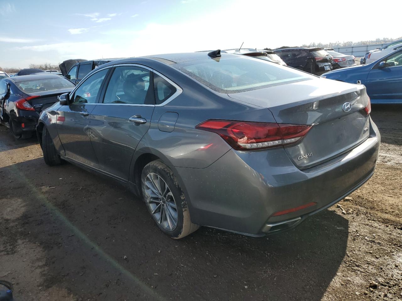 Image 2 of 2016 HYUNDAI GENESIS 3.8L 2016 with VIN KMHGN4JE0GU121806