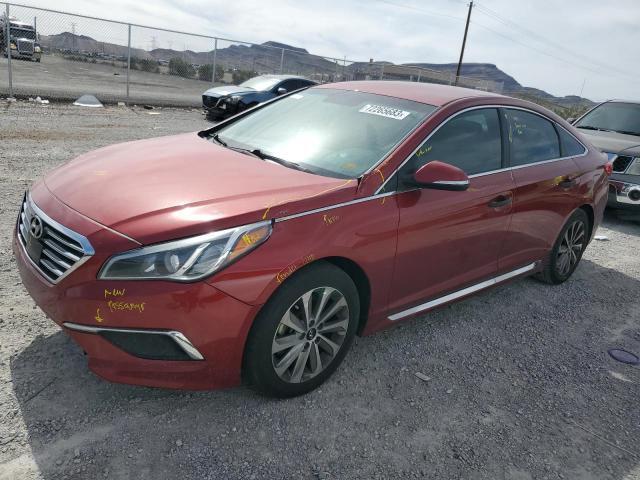 Image 1 of 2015 HYUNDAI SONATA SPORT 2015 with VIN 5NPE34AF9FH167220
