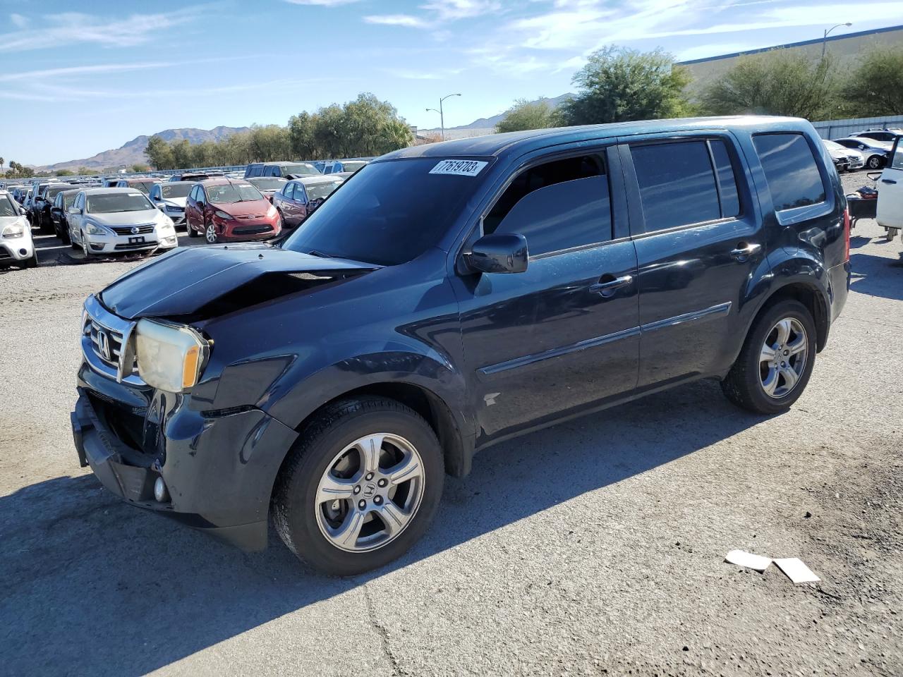 Obraz 2012 HONDA PILOT EX 2012