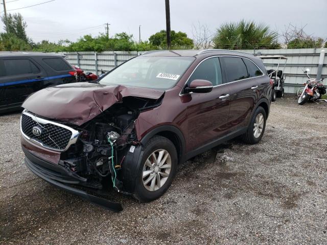 Image 1 of 2017 KIA SORENTO LX 2017 with VIN 5XYPG4A33HG190098