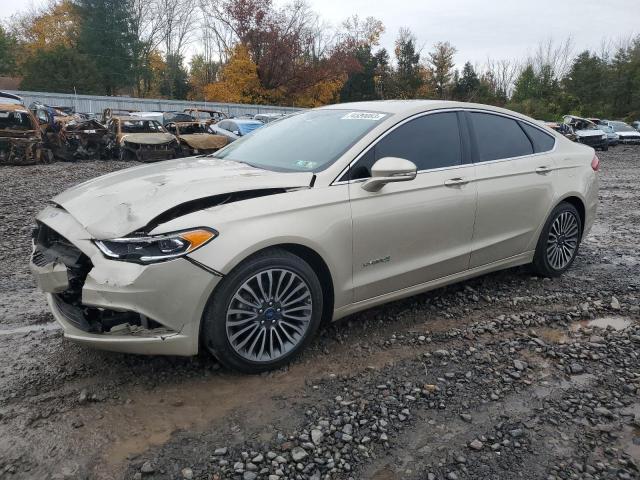 Image 1 of 2017 FORD FUSION TITANIUM HEV 2017 with VIN 3FA6P0RU6HR374299