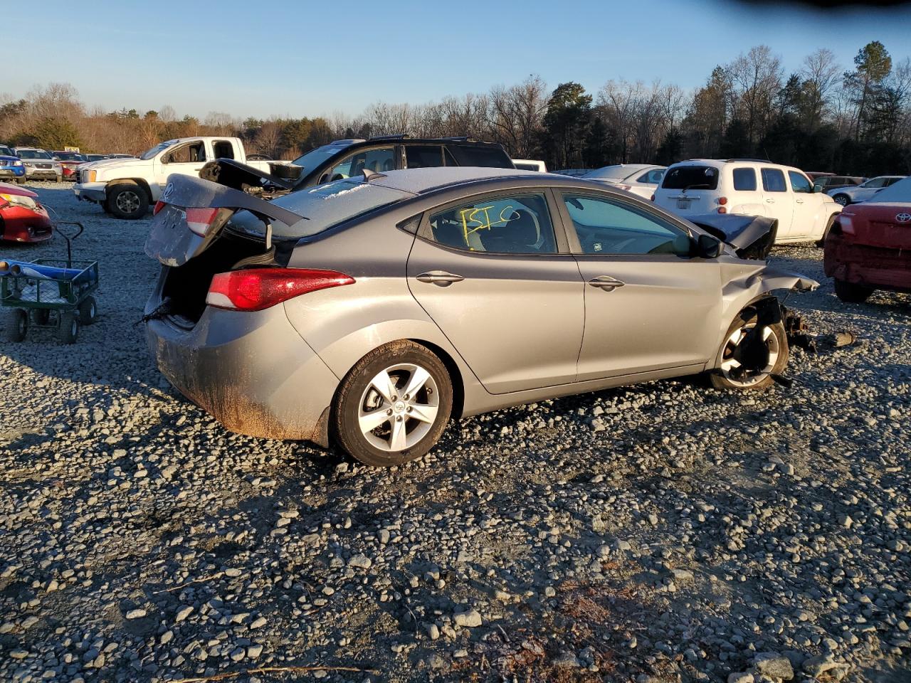Изображение 3 2013 HYUNDAI ELANTRA GLS 2013 с VIN 5NPDH4AEXDH232013