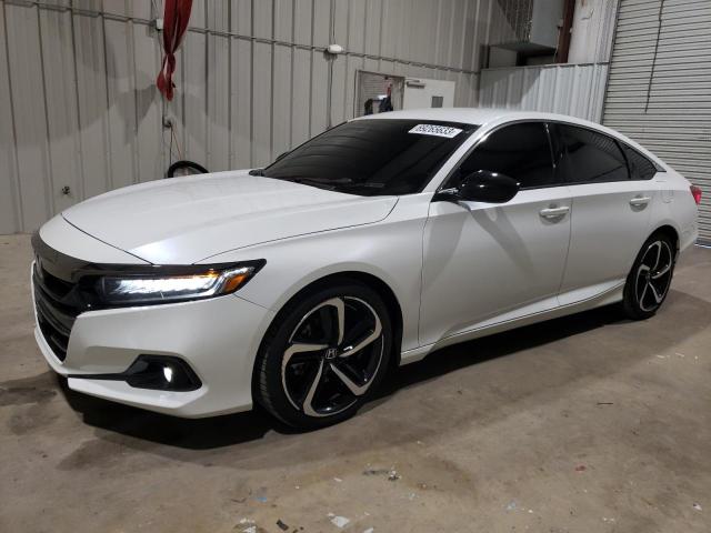 Image 1 of 2021 HONDA ACCORD SPORT 2021 with VIN 1HGCV1F36MA066981