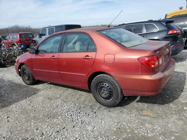Image 2 of 2005 TOYOTA COROLLA CE 2005 with VIN 1NXBR32E85Z438124