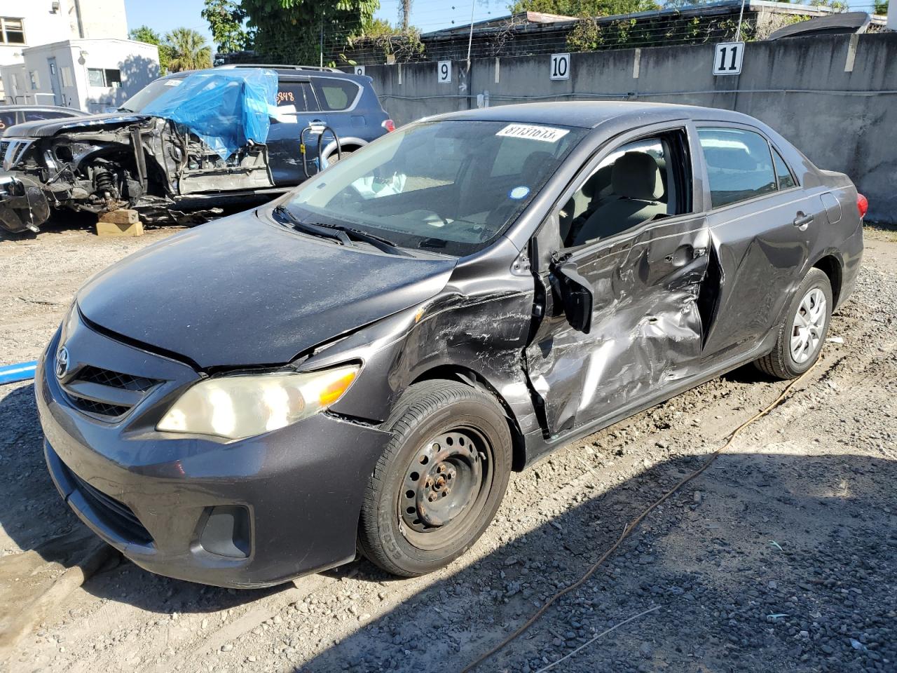 Изображение 1 2013 TOYOTA COROLLA BASE 2013 с VIN 5YFBU4EE9DP078331