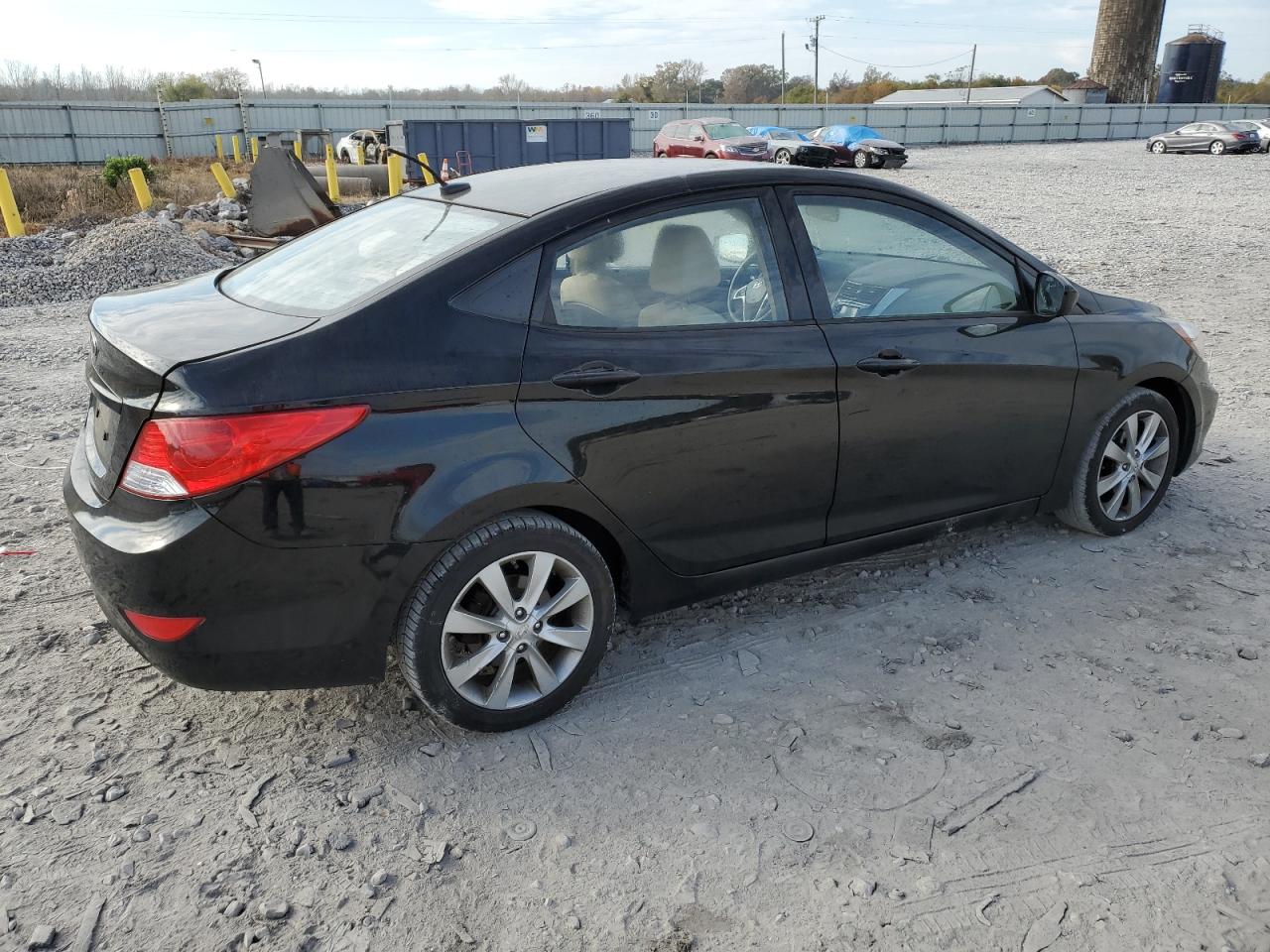 Image 3 of 2012 HYUNDAI ACCENT GLS 2012 with VIN KMHCU4AE8CU145394
