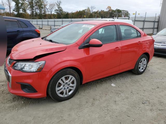 Image 1 of 2018 CHEVROLET SONIC LS 2018 with VIN 1G1JB5SH8J4123076