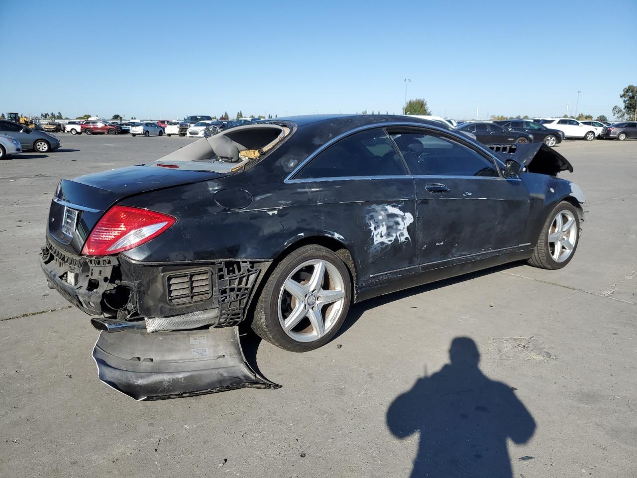 Image 3 of 2007 MERCEDES-BENZ CL 550 2007 with VIN WDDEJ71X37A006666