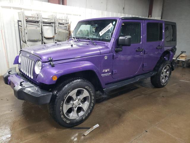 Image 1 of 2017 JEEP WRANGLER UNLIMITED SAHARA 2017 with VIN 1C4BJWEG4HL737663