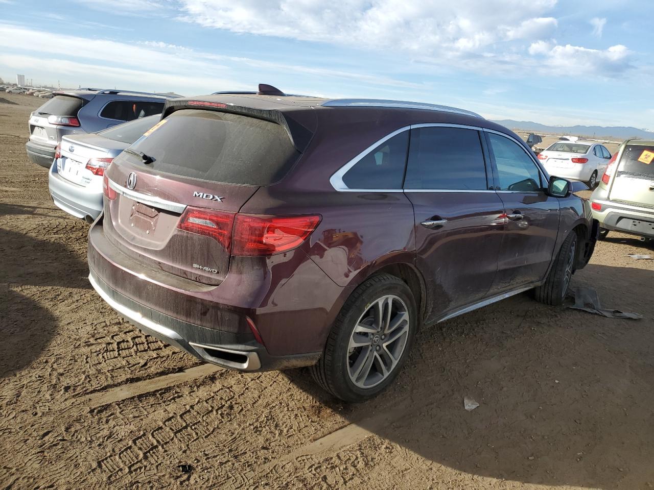 Image 3 of 2017 ACURA MDX ADVANCE 2017 with VIN 5FRYD4H84HB022961