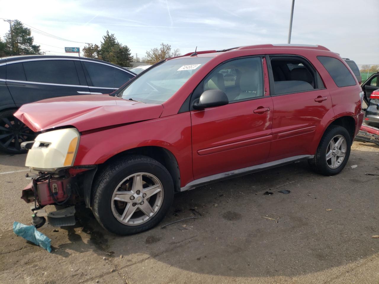 Image 1 of 2005 CHEVROLET EQUINOX LT 2005 with VIN 2CNDL73FX56148684