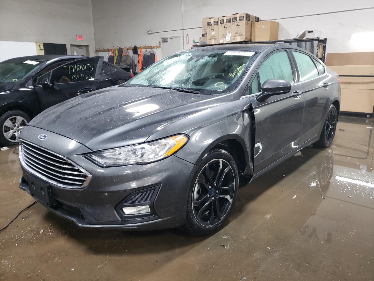 Изображение 1 2019 FORD FUSION SE 2019 с VIN 3FA6P0HD7KR276147
