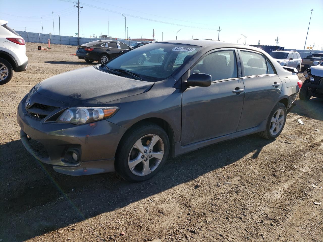 Image 1 of 2012 TOYOTA COROLLA BASE 2012 with VIN 2T1BU4EE9CC777392
