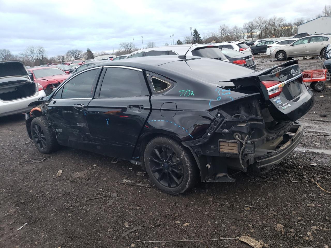 Изображение 2 2017 FORD FUSION TITANIUM PHEV 2017 с VIN 3FA6P0SU2HR229397