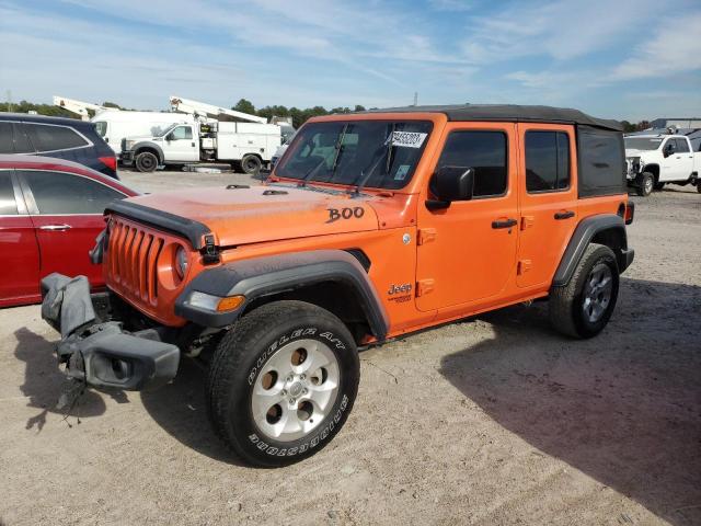 Image 1 of 2018 JEEP WRANGLER UNLIMITED SPORT 2018 with VIN 1C4HJXDN0JW221532