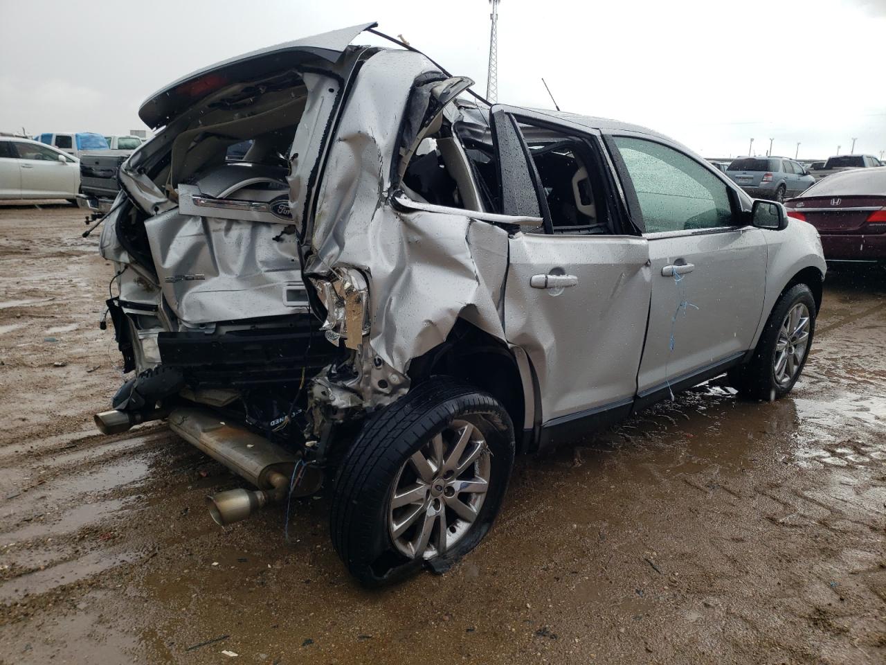 Image 3 of 2012 FORD EDGE LIMITED 2012 with VIN 2FMDK3KC8CBA37333