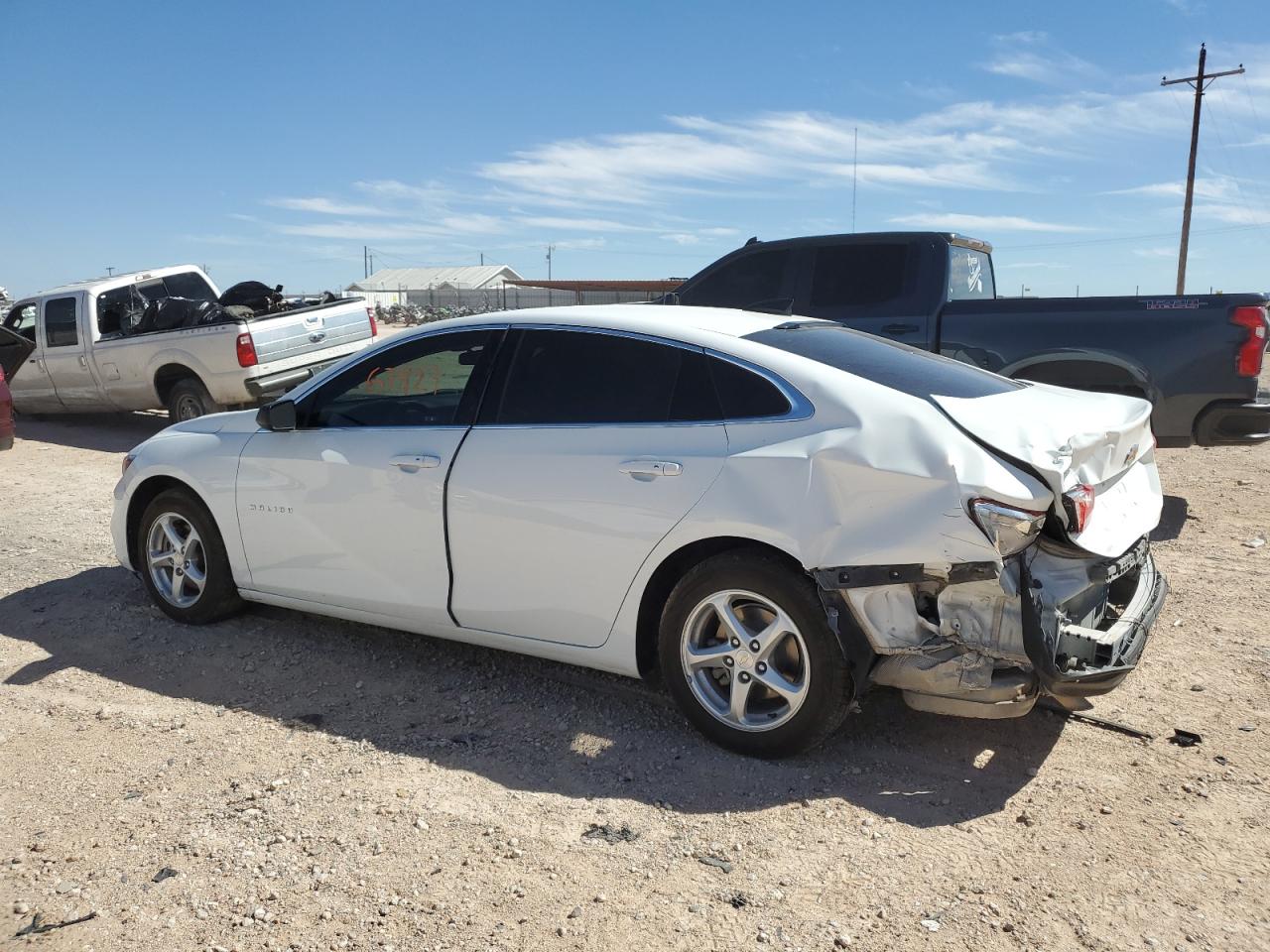 Image 2 of 2017 CHEVROLET MALIBU LS 2017 with VIN 1G1ZB5ST5HF176422