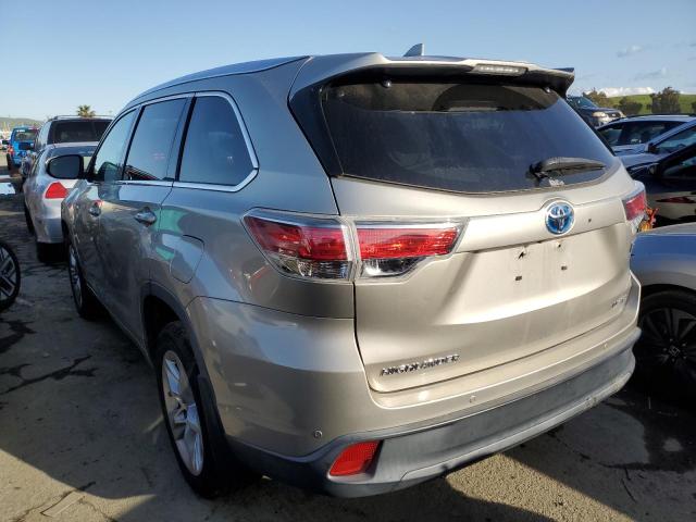Изображение 2 2014 TOYOTA HIGHLANDER HYBRID LIMITED 2014 с VIN 5TDDCRFH4ES006219