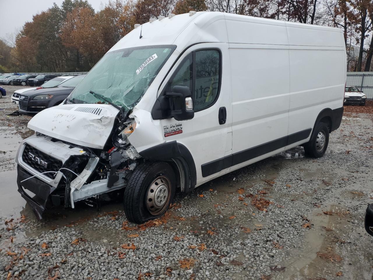 Image 1 of 2020 RAM PROMASTER 2500 2500 HIGH 2020 with VIN 3C6TRVDG1LE102286