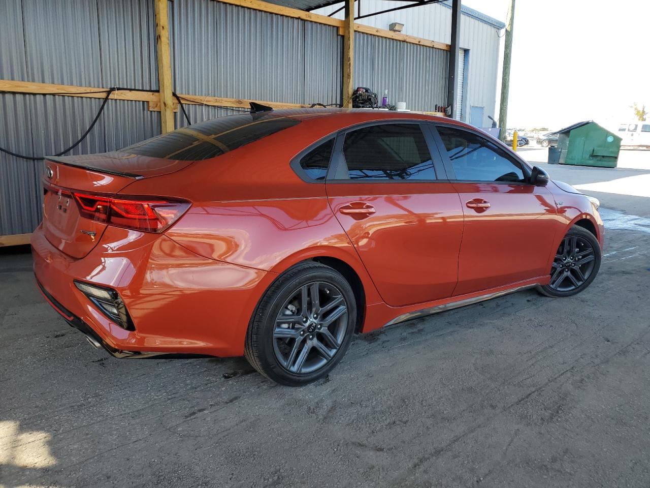 Image 3 of 2021 KIA FORTE GT LINE 2021 with VIN 3KPF34ADXME377748