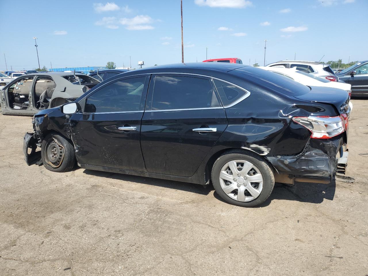 Image 2 of 2019 NISSAN SENTRA S 2019 with VIN 3N1AB7AP8KY227953