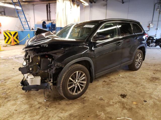 Image 1 of 2019 TOYOTA HIGHLANDER SE 2019 with VIN 5TDJZRFH4KS624346