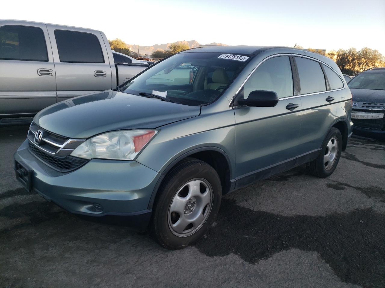 Изображение 1 2010 HONDA CR-V LX 2010 с VIN 5J6RE3H38AL041673